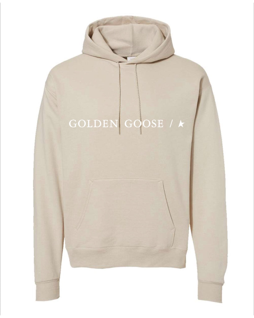 NEW BEIGE GOLDEN GOOSE HOODIE – Cozy Drip Clothing